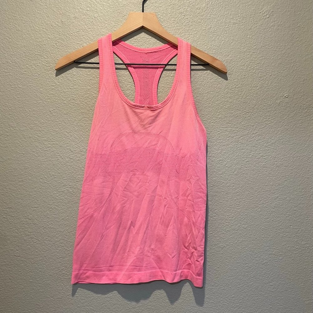 Lululemon Swiftly Tank in Pink